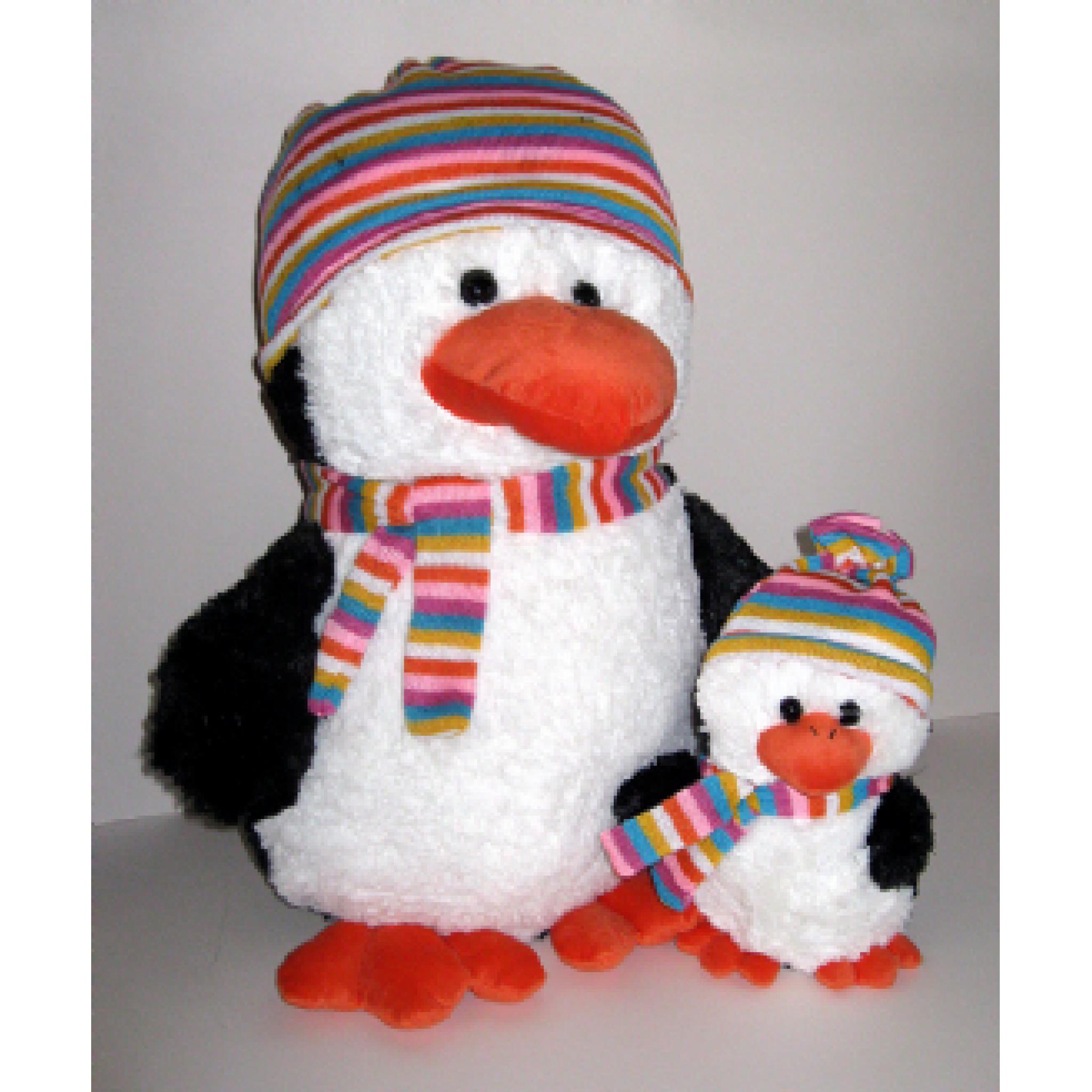 christmas penguin teddy